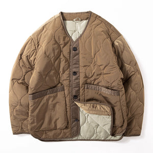 Vintage Loose Button Casual Jacket