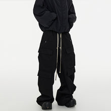 Load image into Gallery viewer, Drawstring Wide-leg Loose-fitting Flared Pants
