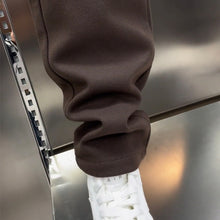 Load image into Gallery viewer, Slightly Tapered Loose Drape Elastic Waist Trousers
