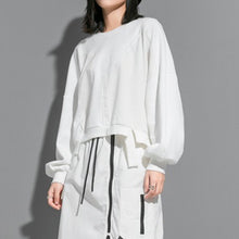 Load image into Gallery viewer, Batwing Sleeve Casual Loose Sweatshirt

