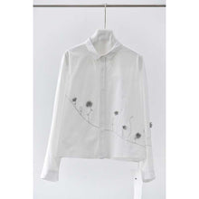 Load image into Gallery viewer, Women’s Line Embroidery 3D Casual Shirt
