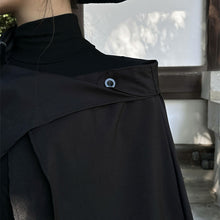 Load image into Gallery viewer, Dark Cape Two-way Wear Irregular Cape Skirt

