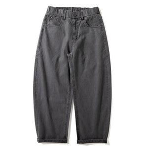 Retro Loose Straight Casual Trousers
