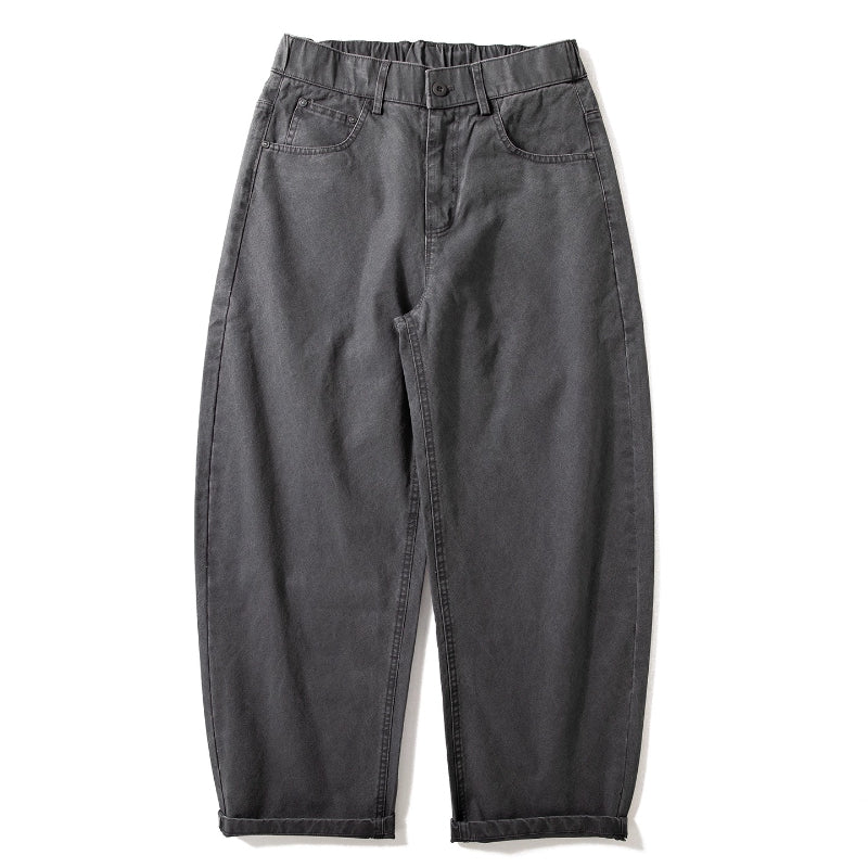 Retro Loose Straight Casual Trousers