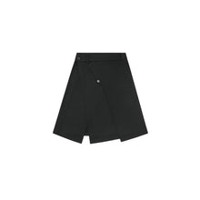 Load image into Gallery viewer, Asymmetric Deconstructed A-line Slit Multi-button Skirt
