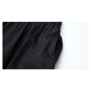 Dark layered pocket skirt