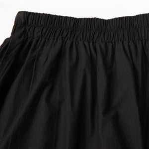 Elastic Waist Irregular Patchwork Skirt Pants