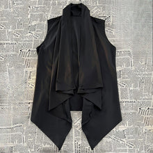 Load image into Gallery viewer, Irregular Shoulder Ice Silk Sleeveless Vest
