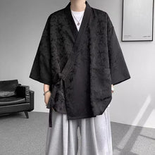 Load image into Gallery viewer, Zen-inspired Tie-up Three-quarter Sleeve Shirt
