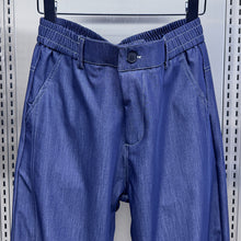 Load image into Gallery viewer, Ice Silk Drape Scimitar Loose Jeans
