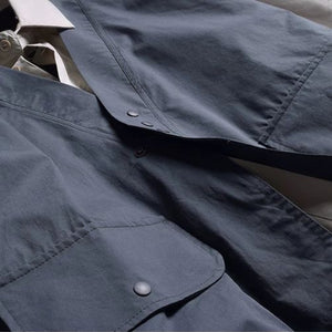 Japanese Style Contrast Color Stitching Fake Two-piece Vest T-shirt