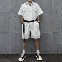 Load image into Gallery viewer, Summer Retro Cargo Jumpsuit
