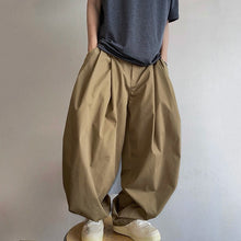 Load image into Gallery viewer, Retro Pleated Lantern Cuff Overalls
