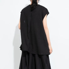 Load image into Gallery viewer, Women's Fitted Waist Irregular Loose Vest
