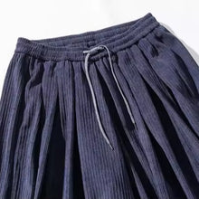 Load image into Gallery viewer, Japanese Embroidered Oversized Corduroy Pants
