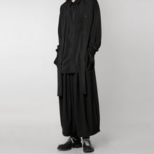 Load image into Gallery viewer, Japanese Style Wide-leg Casual Nine-point Pants
