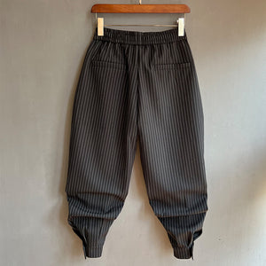 Men's Loose Striped Casual Harem Pants