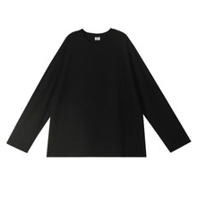 Load image into Gallery viewer, Pure Black Versatile Loose Long Sleeves
