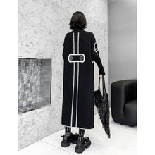 Load image into Gallery viewer, Reversible High-neck Loose-fitting Knitted Long Dress
