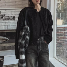 Load image into Gallery viewer, Loose-fitting Casual Crew Neck Jacket
