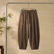 Load image into Gallery viewer, Loose Heavyweight Woolen Balloon Trousers
