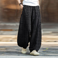 Load image into Gallery viewer, Raw-edge Linen Wide-leg Harem Pants
