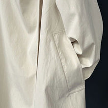 Load image into Gallery viewer, Stand-up Collar Retro Belted Mid-length Loose Coat
