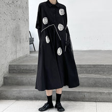 Load image into Gallery viewer, 3D Flower Loose A-line Dress
