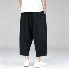 Load image into Gallery viewer, Drop-crotch Loose Lantern Harem Pants
