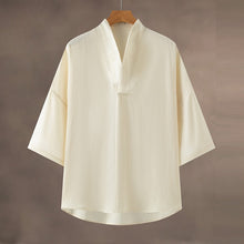 Load image into Gallery viewer, Retro-style Loose V-neck Shirt
