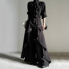 Load image into Gallery viewer, Retro Irregular Drape Wide-leg Trousers
