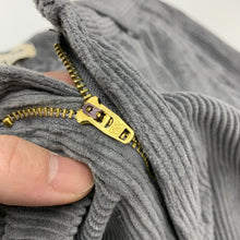 Load image into Gallery viewer, Heavyweight Washed Corduroy Pleated Loose Wide-leg Straight Trousers
