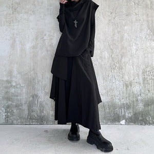 Irregular Loose Wide-leg Culottes