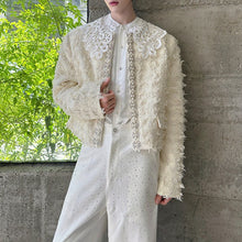 Load image into Gallery viewer, French-style Beaded Three-dimensional Embellished Cardigan

