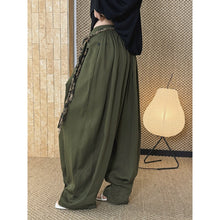 Load image into Gallery viewer, Women's Boho Flowy Draped Loose Harem Pants
