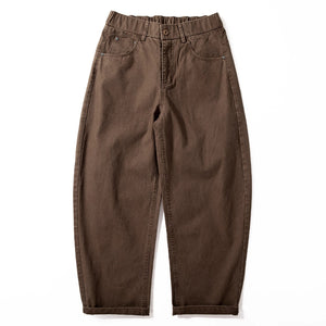 Retro Loose Straight Casual Trousers