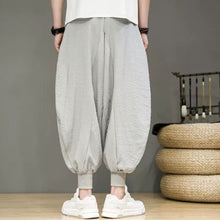 Load image into Gallery viewer, Ice Silk Flowy Loose-fitting Casual Pants
