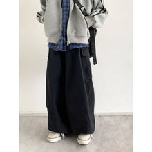 Load image into Gallery viewer, Large Pocket Casual Loose Trousers

