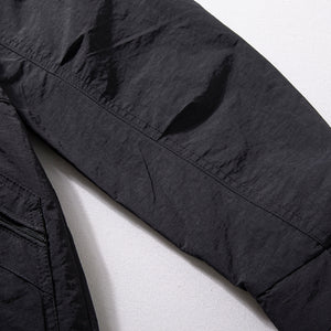 Workwear Loose Windproof Stand Collar Jacket
