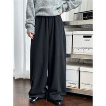 Load image into Gallery viewer, High-waisted Elasticated Casual Straight Trousers
