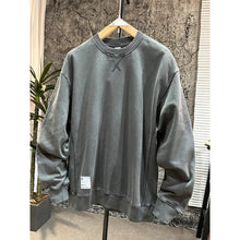 Load image into Gallery viewer, Crew Neck Loose Drop Shoulder Sweatshirt

