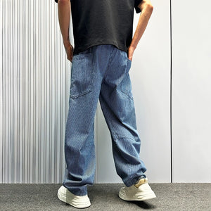 American Striped Willow Leaf Scimitar Jeans