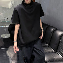 Load image into Gallery viewer, Loose Solid Color Padded Shoulder T-shirt
