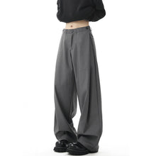 Load image into Gallery viewer, Straight Wide-leg Draped Trousers
