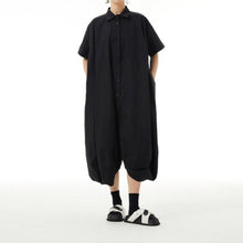 Load image into Gallery viewer, Women's Polo-Collar Tulip Dress
