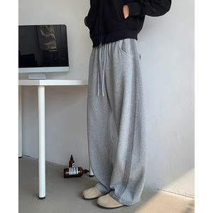 American Retro Tie-dye Ribbon Drape Machete Sweatpants