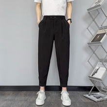 Load image into Gallery viewer, Casual Slim-Fit Cropped Trousers
