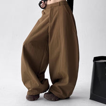 Load image into Gallery viewer, High-waisted Casual Wide-leg Pants
