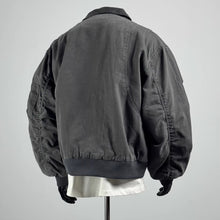 Load image into Gallery viewer, Retro Multi-pocket Color-blocked Lapel Work Jacket
