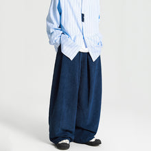 Load image into Gallery viewer, Japanese Retro Loose Straight Corduroy Pants
